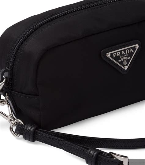 prada nylon makeup case.